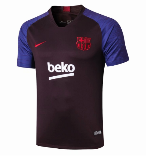 Barcelona Dark Blue Training Shirts 2019/20